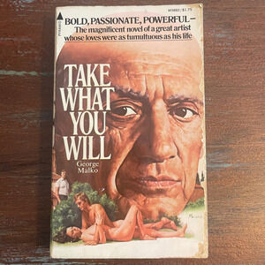 Vintage Book " Take What You Will " by George Malko 1975